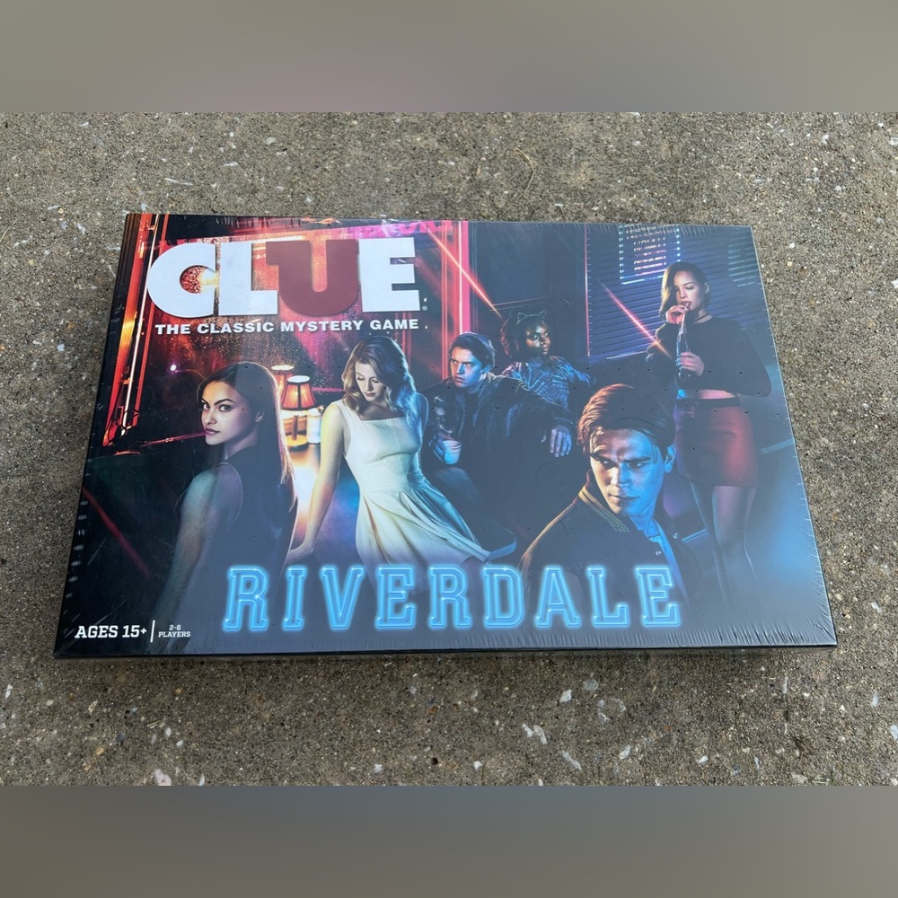 Clue RIVERDALE TV Show Board Game NEW Factory Sealed Discontinued